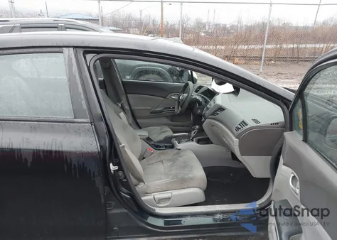 2012 Honda Civic Lx z USA, uszkodzony, nr VIN 2HGFB2F55CH301089